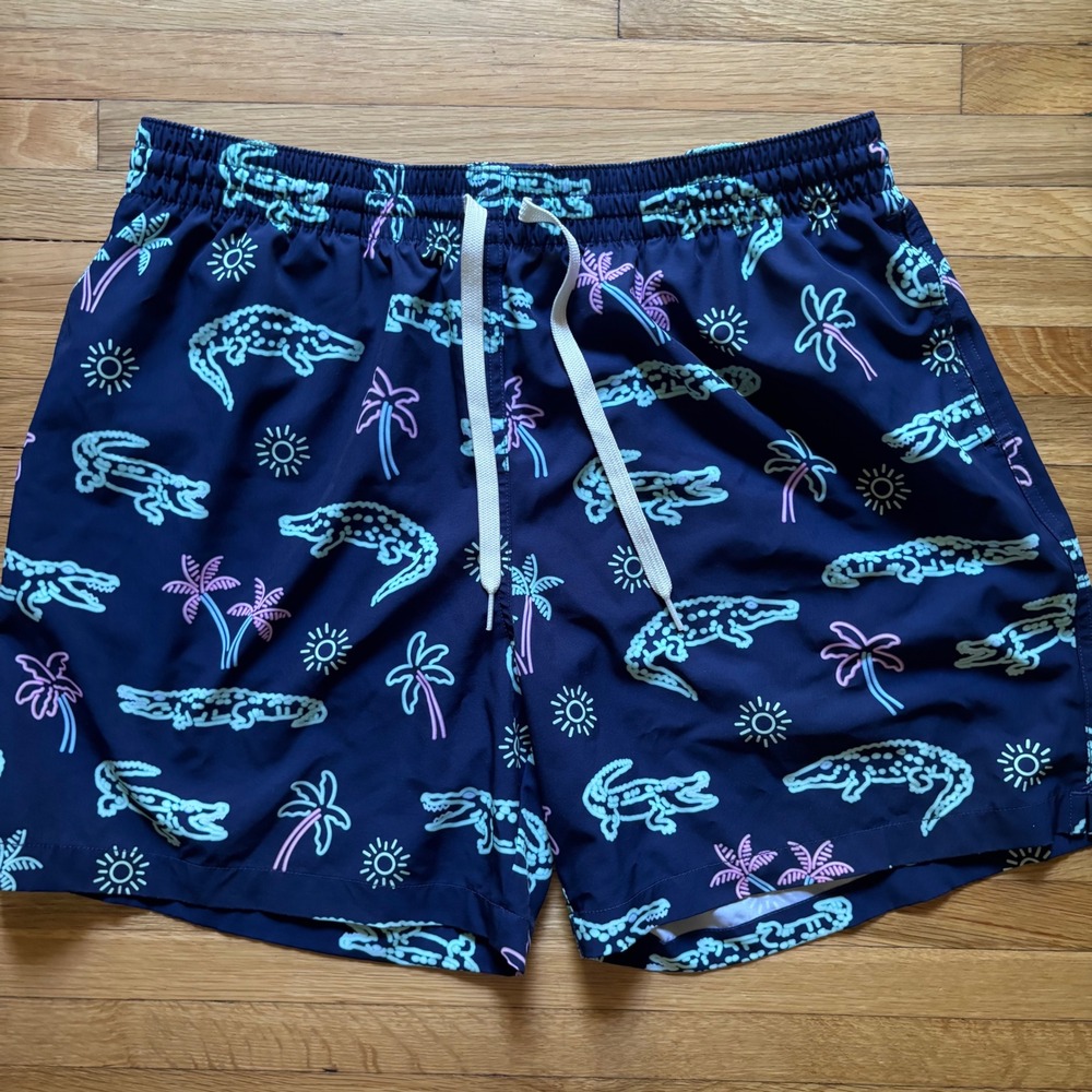 Chubbies The Neon Glades Classic Swim Trunks Swim Trunks Pool Resort Men XL 5.5"